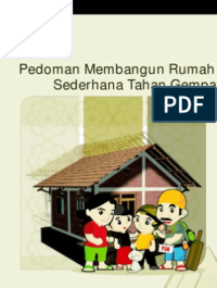 Pedoman membangun rumah sederhana tahan gempa